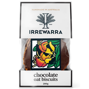Irrewarra Chocolate & Oat Biscuits 180g